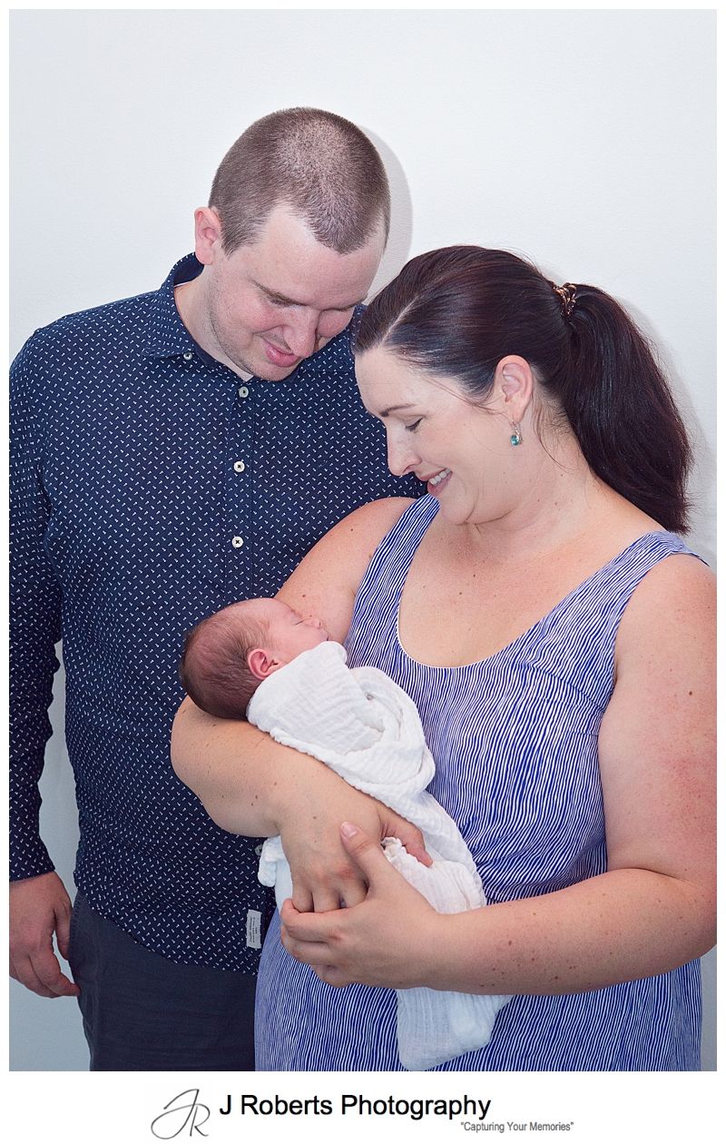 Sydney Newborn Portrait Photographer Family home with candid portraits Kingsford Sydney